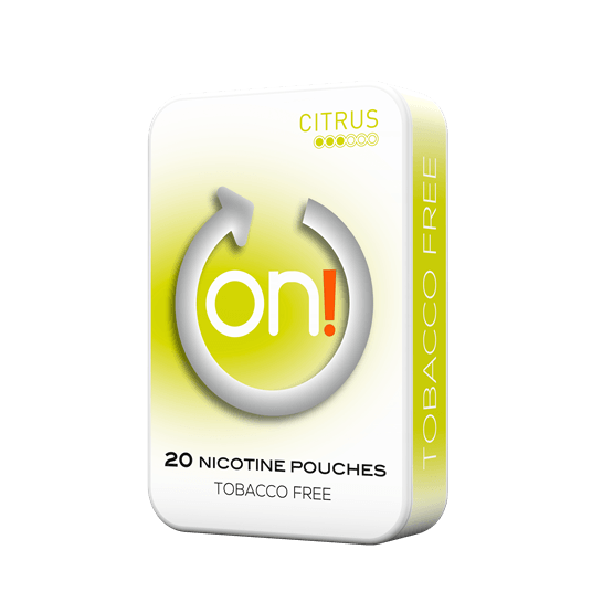 On Citrus 3 Mg White Pouch Online Buy Nicotine Pouches Online