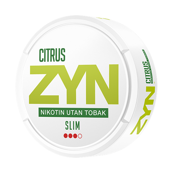 ZYN slim citrus strong