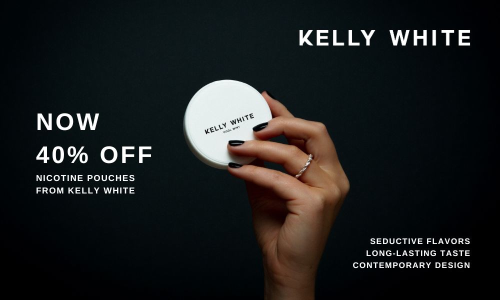 Kelly White 40% Off Banner Mobile
