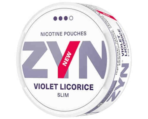 ZYN Slim Violet Licorice 9mg