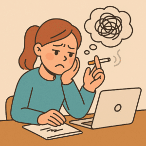 what does nicotine do to the brain